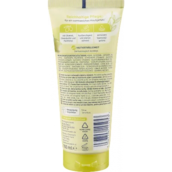 Balea crème pour les Mains à l’Olive, 100 ml – Image 2