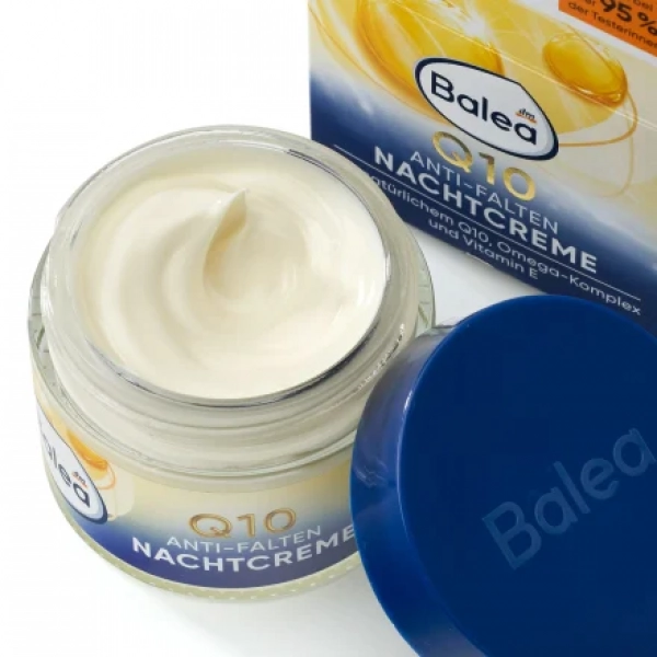 Balea Crème de nuit anti-rides Q10, 50 ml – Image 3