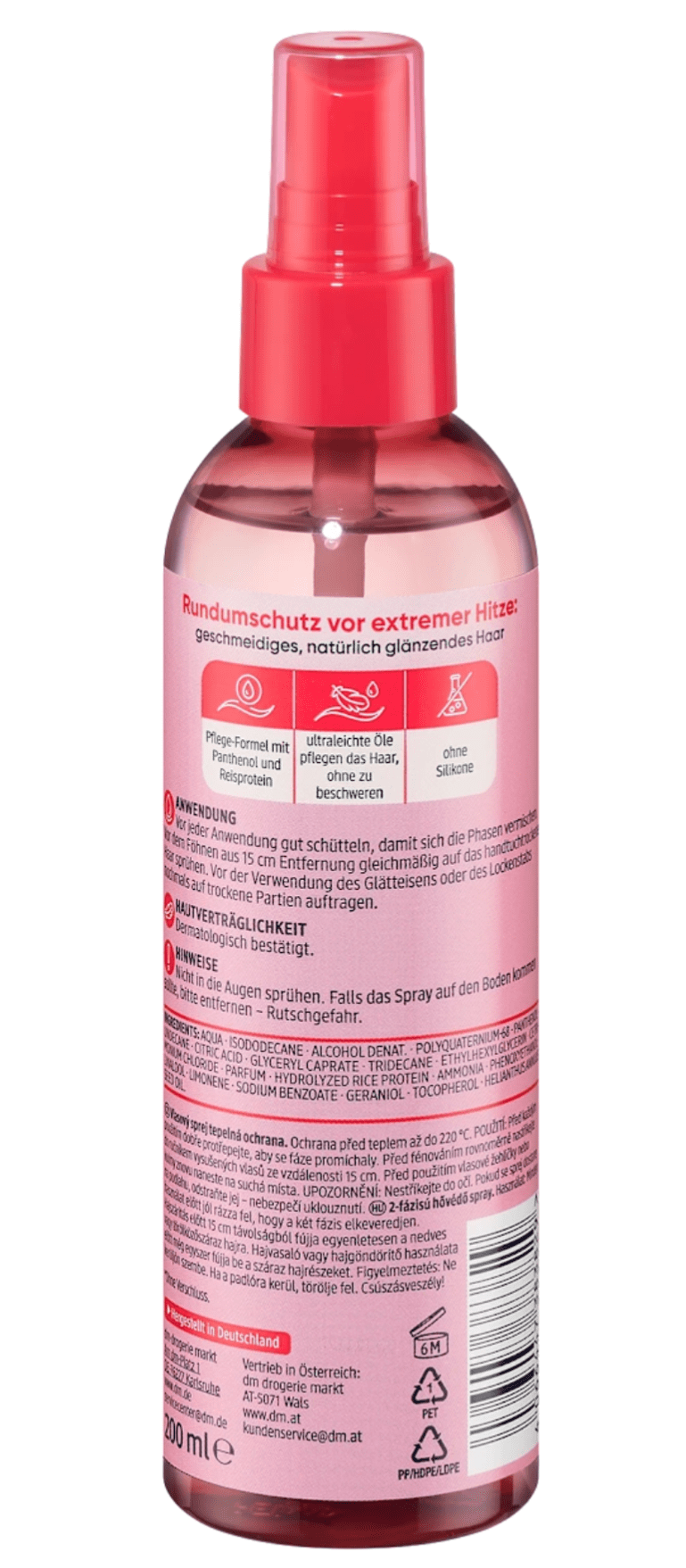 Spray thermoprotecteur 2 phases, 200 ml – Image 2