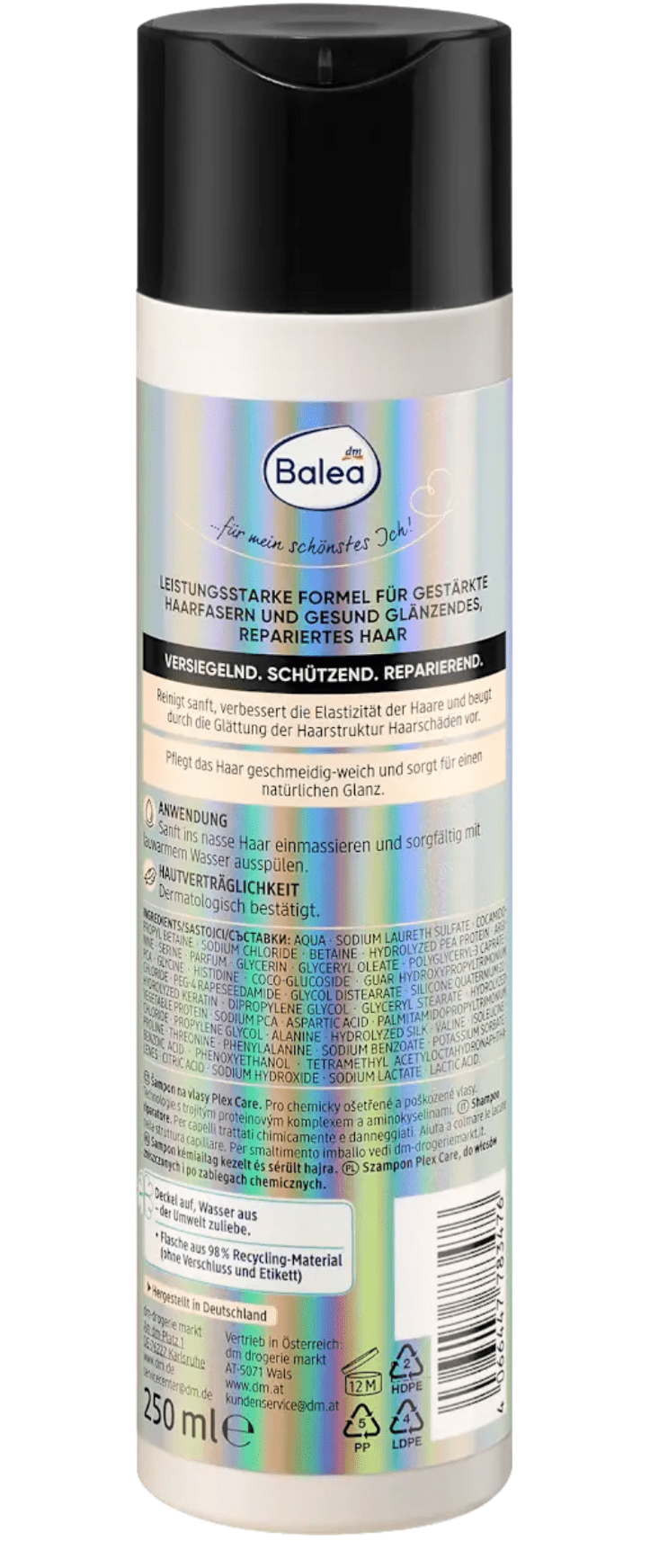 Shampoo Plex Care, 250 ml – Image 3