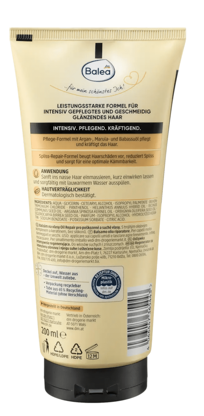 Après-shampooing Oil Repair Intensif, 200 ml – Image 3