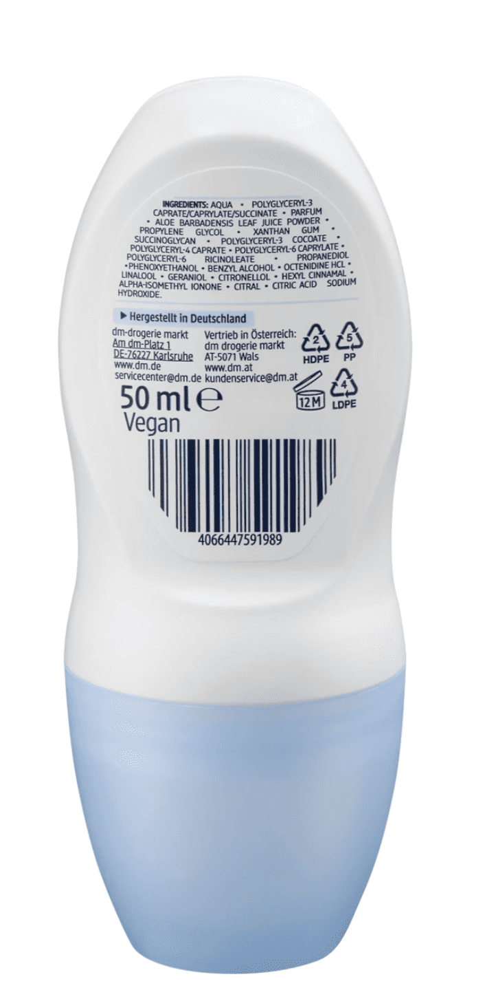Déodorant roll-on Sensitive, 50 ml – Image 2