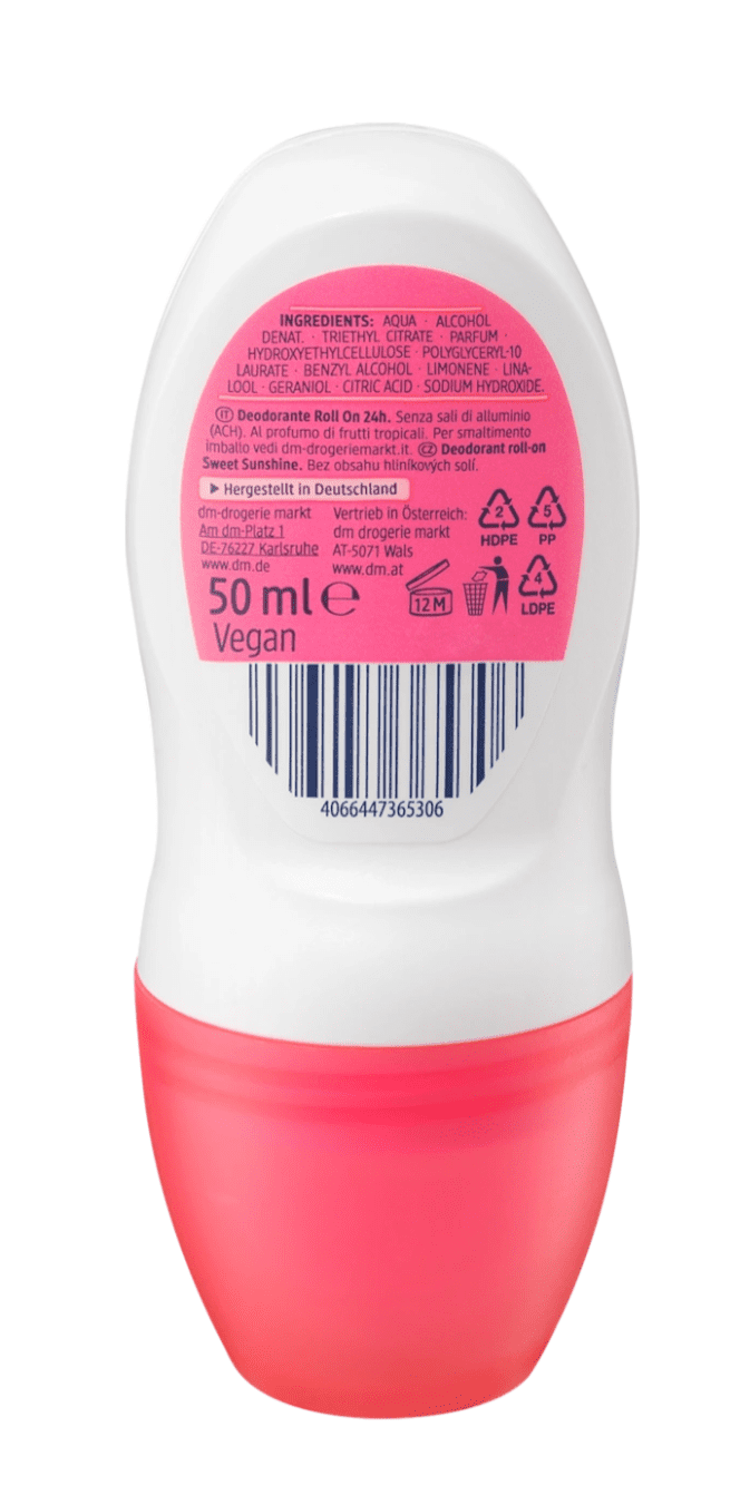 Déodorant roll-on Sweet Sunshine, 50 ml – Image 2