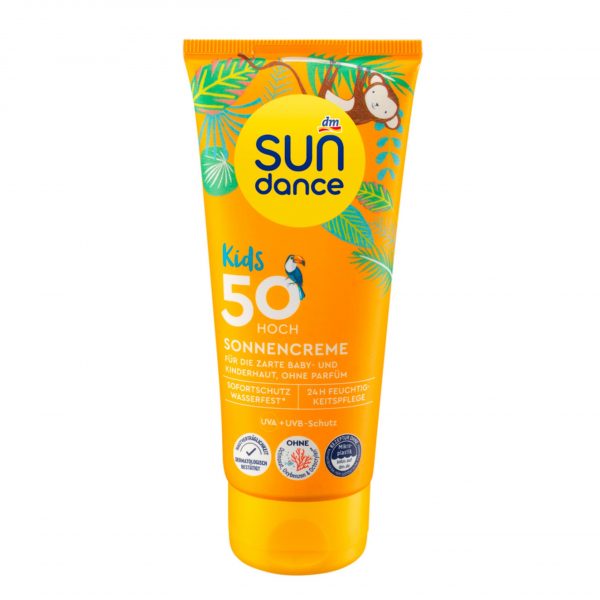 SUNDANCE Crème solaire enfants, SPF 50,100 ml