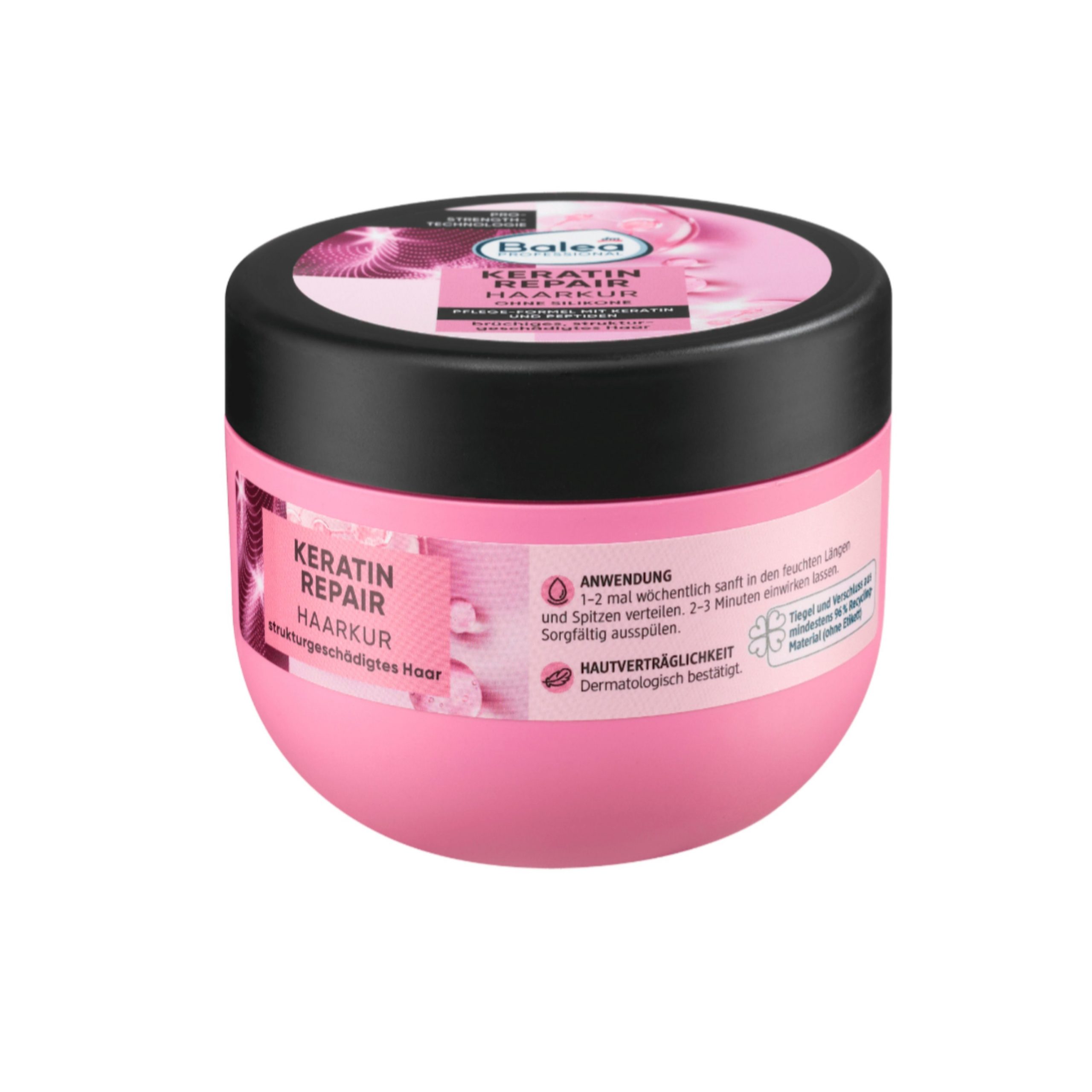 Masque capillaire Réparation à la kératine, 300 ml
