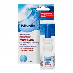Mivolis Spray nasal à l’eau de mer, 20 ml