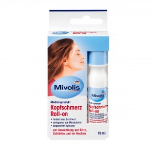 Roll-on contre les maux de tête Mivolis, 15 ml