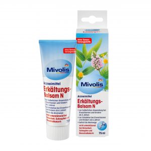 Baume contre le rhume Mivolis N, 75 ml