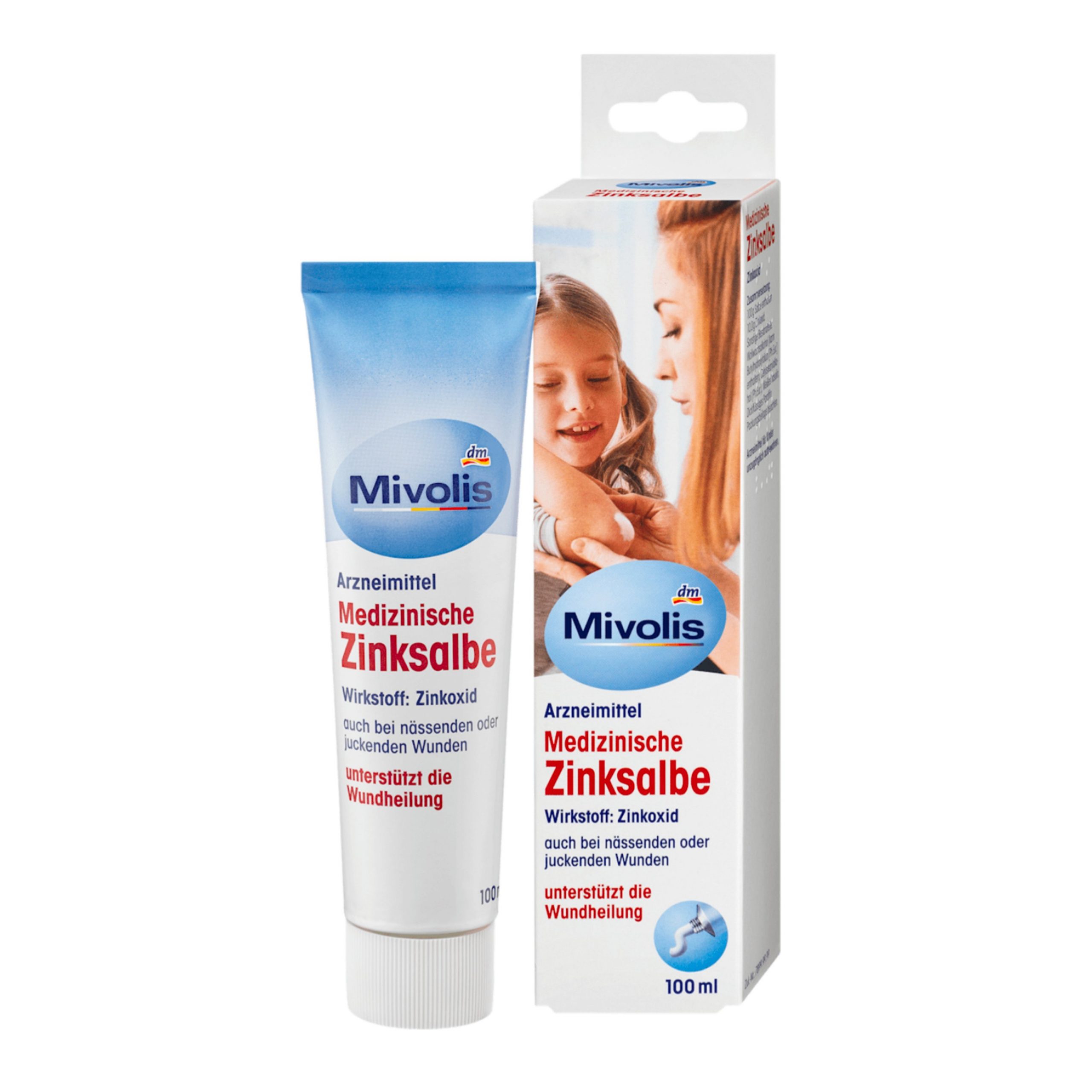 Pommade médicale au zinc Mivolis, 100 ml