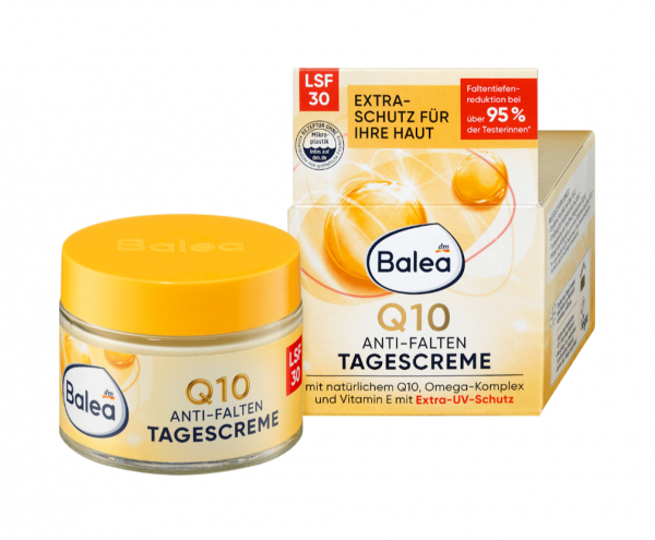 Crème pour le visage Q10 anti-rides – crème de jour protectrice SPF30, 50 ml